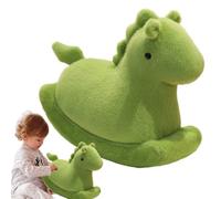 Genérico Plush Rocking Horse - Soft Horse Toy, Cuddly Animal Doll with Rocking Base, Bedroom Nursery Decorative Toy with Comfort, Child Playroom Favorite for Kids, Cute Large Stuffed Gift for Kids