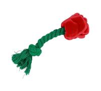 Genérico Plush Rose Dog Toy - Squeaky Flower Chew, Teething Toy with Soft Plush, Flower Chew with Fun Squeak, Interactive Toys for Puppy Daily, Dog Toys for Birthday Holiday Calming