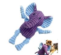 Genérico Plush Squeaky Dog Toy - Animal-Shape Puppy Play Object, Interactive Exercise Chew Toy, Soft Training Accessory Item, Pet Enrichment Gear for Home Office Apartment Backyard Use