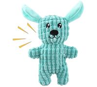 Genérico Plush Squeaky Dog Toys, Tough Animals Stuffed Squeaky Animal, 9.45x5.51x1.97 Inches Adorable Puppy Toys, Boredom Relief, Teething Cleaning, Interactive Pet Play for Dogs