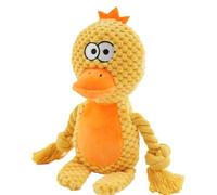 Genérico Plush Squeaky Toy, Bite-Resistant Dog Chew, Interactive Animal Shape, Soft Design, Engaging Sound Various Styles For, Training, and Entertainment,3.94x2.36x9.45 Inches