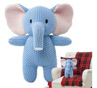 Genérico Plush Stuffed Animals - Crocheted 3D Soft Hugging Doll for Family Colleagues Children | Knitted Fabric Toy with Cute Shape, Comfort Decor for Birthday Festival New Year Bedroom Travel Gift