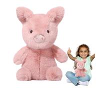 Genérico Plush Stuffed Animals, Cute Hog Plush Toy, 9.84 Inches Soft Huggable, Bedtime Soothing Companion, Animal Figure for Girls Sisters Friends, Couch Sofa Desk Bed Sleep Decor