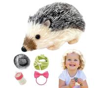 Genérico Plush Toy - Soft Hedgehog Toy | Simulation Indoor Home Decorations, Stuffed Animal Model Toys For Living Room Decor, Bedroom Decoration, Soft Plush Hedgehog For Cuddling, Display, Gift