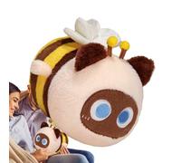 Genérico Plush Toys, Cute Cat Bee Stuffed Toy, 10.2-Inch Soft Decorative Doll, Adorable Pillows for Adults, Children, Valentines, Birthday, Sofa, Bedroom and Car Decor Black, White, Mixed