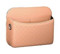 Genérico Poche de Rangement pour Voiture - Boîte Adhésive en Cuir PU | Organisateur de Siège et Portière | Rangement Latéral pour Véhicule Van Camion, Porte et Console Centrale