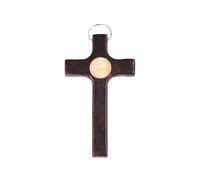 Genérico Pocket Crosses - Portable Keychain Charm,mini Crosses For Crafts | Wooden Religious Ringfor Women Men Kids Teen Home Decor Office School Car Travel Party