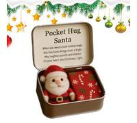 Genérico Pocket Hugs Heart - 3,7x2,3x0,98 pulgadas Regalos de recuerdo | Regalos de sobriedad, para el cuidado, vacaciones, colegas, San Valentín, cumpleaños, mujeres, hombres, amantes, amigos