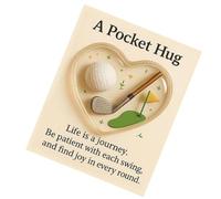 Genérico Pocket Sports Hug - Recuerdo Motivacional de Bolsillo,Tarjetas de Ánimo Portátiles - para Atletas, Fans, Compañeros, Días de Juego, Entrenamiento, Torneos, Coleccionistas