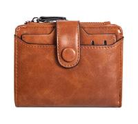 Genérico Pocket Wallet - Zipper Coin Purse, PU Card Holder Case, Multi Slot