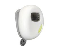 Generico Podómetro - Podómetro 2D con botón de reinicio | Podómetro con clip para personas mayores con espera largo | Paseo para correr fitness al aire libre Indoor seguimiento preciso de los pasos