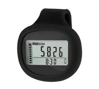 Genérico Podómetros para Personas Mayores, Contador de Pasos para Caminar,Contador de calorías con Clip, Pantalla LCD Digital Grande - Cordón Incluido, grabadora de Actividad física, odómetro,