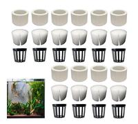 Generico Poids pour Plantes D'aquarium En Céramique, Anneau De Support pour Plantes | Ensemble D'anneaux De Maintien pour Plan Céramique,Décoration D'aquarium, Accessoires Décoratifs De Paysage D'aq