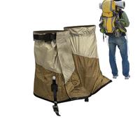 Generico Polainas de Senderismo | Borde elástico Impermeable y Antideslizante Protectores, para Botas y Botas,para Mujeres Adultas Familia Amigos Amantes esquí al Aire Libre Caza Desierto