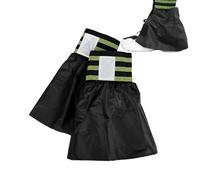 Generico Polainas para Zapatos de - Trekking, Trail Running, Botas Transpirables Impermeables Gators, Sendero Ajustables Bajos y Resistentes | Multipurpose Outdoor Indoor Utility Compact