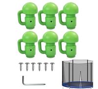 Genérico Pole Caps for Trampoline - Trampoline Leg Caps | Enclosure Post Covers for Outdoor Backyard Patio Home Garden Playground Gym Camping