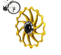 Generico Poleas para jinetes | Polea del desviador trasero de la bicicleta - Desviador ligero, polea desviador de cerámica resistente al desgaste 14T/15T/16T para bicicletas