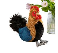 Genérico Pollo de Peluche - Juguetes de Gallo - Muñeco Gallo de Dibujos Animados | para Guardería Dormitorio Salón Sofá Niños Niñas Juego Hora de Dormir Cumpleaños Vacaciones Hogar