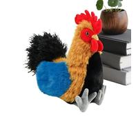 Genérico Pollo de Peluche Relleno - Muñeco de Gallo de Peluche - Muñeco De Pollo De Granja - para Las Vacaciones Cumpleaños Guardería Dormitorio Salón Apartamento Residencia Universitaria Niños y