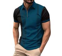 Generico Polo de manga larga para hombre básico camisetas elegante camiseta cuello ajuste regular trabajo golf tenis poloshirt camisetas trabajo hombre clásico diseño cuello redondo, Marina Militar-e