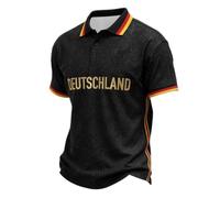Genérico Polo Hombre Manga Corta 2026 Camiseta Clásica Caballero Moderno Corte Ajustado Algodón Poliéster Diario Verano, Le Noir, 4XL