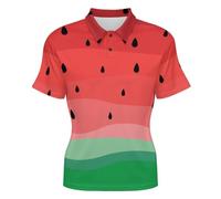 Genérico Polos Una camisa de manga corta que combina la comodidad diaria con un estilo clásico, una parte superior perfecta para tu armario moderno, confeccionada en un tejido mixto transpirable