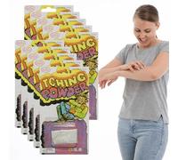 Genérico Polvo de picazón de relleno - 10 piezas/Juego de polvo de picazón de relleno - Accesorios divertidos de novedad Gag Broma April Fools Day Broma Accesorios para de Halloween