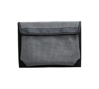 Genérico Polyester Boat Mesh Bag, 13.7x9.8x1.18in Self-Adhesive Hook-Loop Closure Pack with Spacious Design, Convenient Organizer Setup for Tools, Accessories, Boat Gear