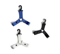 Genérico Pom Holders For Cheer Bag - 3 Piece Set | 3-Piece Pom Holder Hangers with Button For Cheer Bags and Backpacks, Ideal For Cheerleading Competitions, Games, Team Events, and Sports Practices