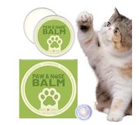Genérico Pomada para Almohadillas - Bálsamo Lamedor Seguro para Almohadillas Y Nariz | Crema Nutritiva para Mascotas de Todas Las Razas con Piel Agrietada, Sensible y Seca - Invierno Otoño