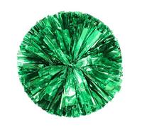 Genérico Pommes de porristas, Pompones para porristas, Pompones del Equipo de Baile Grande, Accesorios de con Anillos amigables con los Dedos, 30 cm/11.8 Pulgadas Foil Sport Team Spirit Alementos par