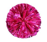 Genérico Pommes de porristas, Pompones para porristas - Pompones del Equipo de Baile Grande,Foil Dance Game Team Spirit Cheer, 30 cm/11.8 Pulgadas de Accesorios de amigables para los Dedos para el eq