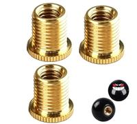 Genérico Pomo de la palanca de cambios Recambio Universal con 3 Adaptadores | Pomos de cambio para coche Para coche camión SUV sedán conducción diaria carreras callejeras drift modificación de