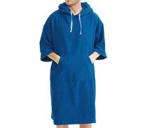 Genérico Poncho de Playa con Capucha,Poncho de Toalla de Playa - de Microfibra Absorbente de Agua - de Toalla Unisex con Bolsillo Grande, cambiante Gruesa para Surfear