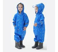 Genérico Poncho Impermeable NiñOs,Lluvia para NiñOs con DiseñO De Dibujos Animados Lindo Y Reflectante para Que Los NiñOs PequeñOs Y Los NiñOs Jueguen Al Aire Libre