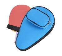 Genérico Pong Paddle Case - Protective Storage Bag, Racket Organizer for Equipment Protection, Portable Sports Cover, Table Tennis Accessory with Built In Ball Pouch, Gear Carry Holder for Protection