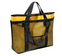 Genérico Pool Bag, Beach Tote, PVC Mesh Cloth, Imitation Nylon Webbing, Waterproof and Lightweight, Daypack With Carabiner Clip, Poolside Carryall for Outings, Travel, Kids, Girls, Adults
