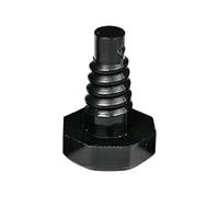 Genérico Pool Cue Bumper - Billiard Cue Tip Cover, Cuee End Protector, Replacement Cuee Accessory | Durable Aluminum Black Finish for Smooth Appearance and Easy Installation