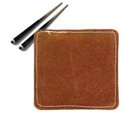Genérico Pool Cue Cleaner - PU Leather Soft Polishing, Billiard Cue Maintenance Cloth with Gentle Care, Cleaning Accessory, Billiard Tool for Maintenance, Players, Hobbyists, Home, Club, Game Room
