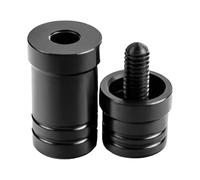 Genérico Pool Cue Stick Joint Protector - ABS Billiard Cue Thread Cap | Durable Cùejoint Protector For 3/8x10 and 5/16x18 Pool Cuēshafts, Prevents Wear Loosening and Extends Ćuelifespan Use
