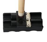 Genérico Pool Cue Tip Shaper - Pool Stick Accessories Trimmer | Billiard Cue Stick Tip Repair Tool For Polishing, Shaping, Cleaning and Trimming and Cues Maintenance Accessory