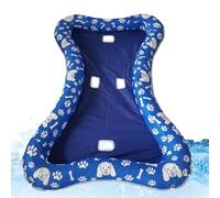 Genérico Pool Float for Dogs, Inflatable Non-Slip Pet Raft Mat, Floating Water Toy for Swimming Pool, Bath Tub, Lake, River, Beach, Outdoor Water Play, Animal Relaxation
