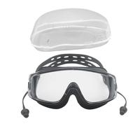 Genérico Pool Goggles, Anti-Fog Wide View Swimming Glasses with Ear Plugs, Silicone Water Sports Eyewear, Comfortable Swim Glasses for Adults, Children 6.30 X 2.24 Inch