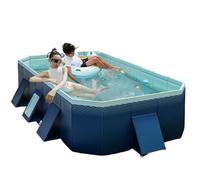 Genérico Pool, Inflatable- Pool, Kids Bathing Tub, Portable Pool, Family Swimming Pool, Thickened Pool For Kids, Outdoor Portable Pool, Swimming Tub, Backyard Pool,