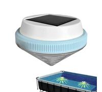Genérico Pool Solar Lights - Waterproof RGB Color Changing LED Pool Lights, Floating Solar Lamp Decoration, Multi Color Ambient Lighting for Pools Bathroom Bathtub Hot Tub Pond 4.21x4.57x2.95 inch