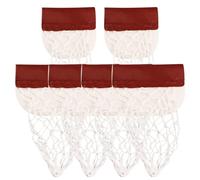 Genérico Pool Table Pocket - 17cm Billiard Pockets Replacement | Mesh-Free Pockets | Professional Net PU Leather Drop Holders 6pcs Brush Bag Nets Entertainment Venues Accessory, Professional and