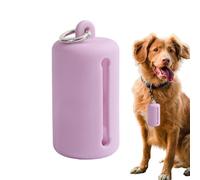 Genérico Poop Bag Holders for Leashes,Portable Supplies with Clip - Pet Waste Bag Dispenser - for Walking Cat Travel Lawn Outside Backyard Walkway Courtyard Farm Park Garden Camping Picnic