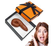 Genérico Poop Prank - Simulation Box, Disgusting Tricky Props, Realistic Texture Surprise, Novelty Practical Joke Accessory, Comedic Gag Toy For Halloween April Fools Day Parties Supplies Brown