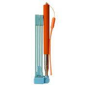 Genérico Poop Scooper For Dogs - 20.5x4.5x3cm Dog Poop Scoop Long Scooper | Telescopic Foldable Cleaning Tools with Trash Bag, Waste Removal Solution For All Breeds, Grass Cleaning Supplies