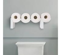 Generico Poop Toilet Paper Holder Shelf,Interesting Toilets Stand,Cute 3D Printed Wall Mount Storage Rack Wall Decor,Unique Gag Gift for Bathroom